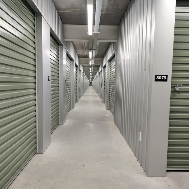 Clean, well-lit interior corridors